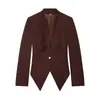 Comercio Exterior Transfronterizo Ropa de Mujer 2026 Nuevo Estilo Europeo y Americano Blazer de Moda con Botones Cuello en V Manga Larga Ajustado