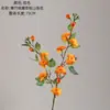 Flor Artificial de Camelia de Bambú Verde de un Solo Tallo Estilo Ins Flor Falsa Transfronteriza Boda Venta al por Mayor Fabricante de Flores Falsas Decoración del Hogar