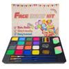 Kit de pintura corporal de Amazon para rostro, pintado a mano, materiales de pintura para niños, pintura facial fácil de limpiar.
