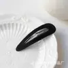 Novo Presilha de Cabelo de Veludo Gota d'Água com Franja Lateral, Simples para Outono e Inverno, Presilha BB