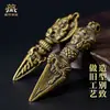 Aldea de Xizang Pampa Vajra Flor de Loto Águila Dorada Zaki Lhamo Colgante de Collar Estilo Étnico