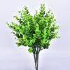 Variedad de planta artificial eucalipto de 7 ramas pasto persa flor artificial de plástico planta verde bonsái planta artificial accesorios para pared