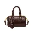 Bolso de Mano de Alta Gama Bolso Almohada Bolso Boston para Mujer 2025 Nuevo Otoño e Invierno Moda de Lujo Ligero Bolso de Hombro Cruzado