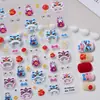 Adesivos de Unha Originais Gato Despertando Leão 5D Em relevo Tridimensional Gatinho Saco da Sorte Adesivos DIY para Nail Art Acessórios Estilo Aa