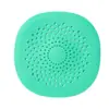 Cubierta de desagüe de piso de silicona anti-obstrucción para fregadero, desagüe de baño, filtro anti-obstrucción para cabello, filtro de alcantarilla
