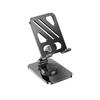 Soporte de Teléfono Portátil Giratorio 360 Grados, Soporte Plegable de Metal para Escritorio para Transmisiones en Vivo "Lazy" con Logo Personalizable