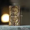 Sakyamuni Xadrez Águila Escultura Samantabhadra Pingente Ornamento de Pendurar Unilateral Estilo Chinês Peça de Mão Brinquedo Cultural Decoração para Pendurar no Pescoço