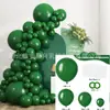 Conjunto de Corrente de Balões de Cor Sólida Nova Transfronteiriça com 137 Peças Decoração de Festa de Aniversário Pacote de Balões para Decoração de Casamento