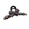 Arco de diamante completo de luxo leve Grande clipe de cabelo de alta qualidade Novo estilo de cabeça traseira strass grampo de cabelo feminino