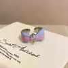 Anillo retro estilo vintage para mujer, versátil y moderno, adecuado para apilar, con un diseño único y elegante microincrustado, anillo para el dedo índice estilo ins, nuevo modelo de moda