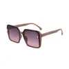 Gafas de Sol Cuadradas de Moda con Letra B, Protección Solar, Lujo Ligero, Unisex, Protección UV, Marco Grande, En Stock