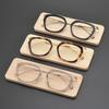 Gafas de sol retro de titanio puro para miopía con graduación ajustable para hombre Sun Honglei Li Chengyang