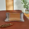 Almohada Refrescante de Verano para Adultos, Almohada Individual, Almohada de Hojas de Té de Verano, Funda de Almohada de Esterilla Refrescante de Ratán, Almohada Refrescante con Núcleo de Cáscara de Trigo para Estudiantes de Verano