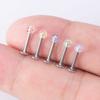 Amazon AliExpress Gamba Transfronterizo Acero Inoxidable Brillo Labio Uña Perforación Joyería Joyería de Uña de Oreja Perforación Corporal Humana