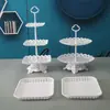 Suporte de mesa para sobremesas, pratos, expositores, enfeites, bandeja para lanches e frutas, decoração de casamento, mesa de centro para sala de estar, prato de frutas personalizado