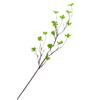 Caballo japonés ramas de madera borrachas Nórdico ins hojas de plantas verdes arreglo floral sala de estar porche decoración planta artificial simulación reloj de pared