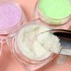 Suministro transfronterizo de joyas para decoración de uñas, lentejuelas brillantes luminosas en 6 colores, polvo de azúcar en caja, rebanadas de uñas luminosas DIY