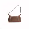 Bolsas tejidas a mano populares para mujer, Bolsos de mano modernos, sencillos y versátiles, Bolsos de hombro de nicho de alta gama, Bolsos de axila