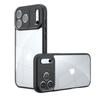 Adequado para Capa de Celular Qijia Iphone18Promax, Acabamento Fosco, Cobertura Total para Apple 17Pro, Anti-Queda para 16, Capa Protetora para 15