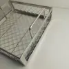 Cesta de Malha Qian Ding 304 Cesta de Metal Ampliada e Espessada Forte Capacidade de Carga Várias Especificações e Tamanhos Podem Ser Personalizados