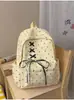 Mochila transfronteiriça de novo estilo para meninas do ensino fundamental, estilo coreano, moderna e versátil para estudantes do ensino médio, leve para a escola e para o dia a dia.