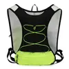 Chaleco de running, bolsa deportiva de doble hombro para exteriores para senderismo y campo a través, bolsa de hidratación para maratón, bolsa de senderismo portátil para ciclismo y montañismo