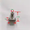 Fornecimento de fábrica parafuso de clipe tipo T de aço inoxidável para carro parafuso de substituição de bateria fixo tipo montanha de aço inoxidável 304