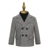 Chaqueta de Traje para Niños para Otoño e Invierno, Elegante Traje de Caballero Infantil, Atuendo de Performance Estilo Coreano, Color Sólido para Presentador y Paje, Ropa Formal