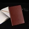Cuaderno de Tapa Dura A5 Cubierto de Cuero PU, Tapa Blanda, con Corazón Montado, Bloc de Notas Imprimible con Logo para Reuniones de Negocios, Premios de Aprendizaje