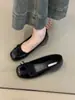 Sapatilhas Estilo Fada para Combinar com Saias, Novo 2025 Estilo Francês Elegante Lindo Laço Bico Fino Salto Escondido Sapatos de Festa