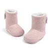 Amazon Transfronterizo Zapatos de Invierno para Bebé Calientes de Velcro de Algodón con Forro de Felpa Suela Suave Botas para Niños Pequeños Zapatos de Bebé