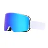Gafas de esquí cilíndricas de doble capa antivaho, gafas de esquí deportivas para miopes, anticongelante, ciegas para la nieve, exportación, hombres y mujeres, comercio exterior transfronterizo
