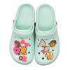 Bonito desenho animado mexicano pão série sapatos flor sapato fivela diy acessórios pvc cola macia acessórios em estoque atacado