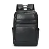 Mochila de negocios para hombre de gran capacidad, elegante bolsa retro para portátil para el día a día, impermeable, adecuada para viajes de negocios y ocio, con múltiples compartimentos