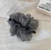 Super Hada Brillo Pedrería Malla Mujer Elegante 2026 Nuevo Tacto de Alta Gama Parte Posterior de la Cabeza Recogido Cabello con Mucho Volumen Pinza Banana Grande Accesorio para el Cabello