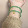 Pulsera Cascabel Paso a Paso Chapado en Oro Pintura al Óleo Colgante Lingote Pequeño Estilo Antiguo Hanfu Atracciones Turísticas Venta al por Mayor Más Vendido