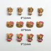 Lote de joyas para uñas con diseño de Hello Kitty en resina de piel negra, diseño de Hello Kitty en tres dimensiones, ideal para playa KT