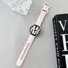 Adecuado para Huawei Watchgt6 Silicona con Estampado de Leopardo Cóncavo Hebilla de Mariposa en Forma de 8 Correa de Reloj 22mm Universal Xiaomi S4