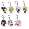Chaveiro pingente de acrílico para anime Naruto Naruto Naruto primavera selvagem Sakura campus presente pequeno criativo atacado