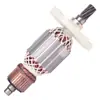Adecuado para 6 Rotor de Pastilla Eléctrica Carcasa de Aluminio Manija de Interruptor Cabeza de Aluminio Cabeza de Hierro Tarjeta de Estator 6 Accesorios para Pastilla Eléctrica