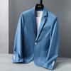 Chaqueta de Traje para Hombre Estilo Coreano Corte Delgado Traje Juvenil 2026 Moda Casual Blazer de un Solo Botón Moda Masculina Tendencia