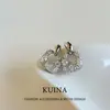 Pendientes Geométricos de Lujo Ligero Estilo Nuevo 2026 para Mujer, Exquisitos y de Alta Gama, Pendientes de Temperamento Estilo Chanel, Accesorios para Orejas con Aguja de Plata Pura