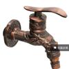 Grifo para lavadora de núcleo de cobre antiguo estilo europeo vintage para fregadero de trapeador balcón exterior de pared fría individual fabricante