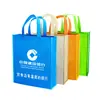 Bolsa no tejida bolsa de compras personalizada bolsa plegable tridimensional color promocional impresión de LOGO bolso de mano publicitario personalizado