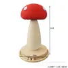 Rascador para Gatos Transfronterizo Resistente al Desgaste Sin Pelusa Hongo Cuerda de Sisal Tablero Rascador para Gatos Hongo Vertical Afilador de Garras Suministros para Gatos Juguetes