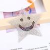 Zhao Shun Xiao Mao Borboleta Pano Adesivo Desenho Animado Animal Hot Drill Hot Desenho Criativo Estrela de Cinco Pontas Hot Desenho Roupas Bolsa Decoração
