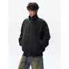 Chaqueta de vuelo de marca moderna, chaqueta corta de béisbol para hombre estilo americano, teñido anudado en piel, genial y elegante, corte holgado para otoño