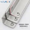 Código de Esquina de Acero Inoxidable Ángulo de Hierro/Soporte para Placa de Estante Soporte en Forma de L Conector Triángulo Pieza de Hierro Soporte de Código de Esquina de Ángulo Recto de 90 Grados