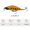 Isca Artificial Micro Minnow Afundante 50mm/5.2g Longo Arremesso Isca Dura para Robalo, Envio Direto da Fábrica