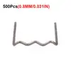 100/500 PIEZAS Grapas Calientes Para Soldador de Plástico Máquina de Reparación de Plástico Automotriz Cable de Soldadura Máquina de Soldadura para Reparación de Parachoques de Coche